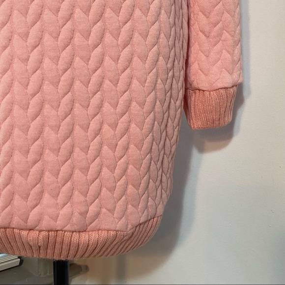 Quilted Sweatshirt Dress - Picture 3 of 8